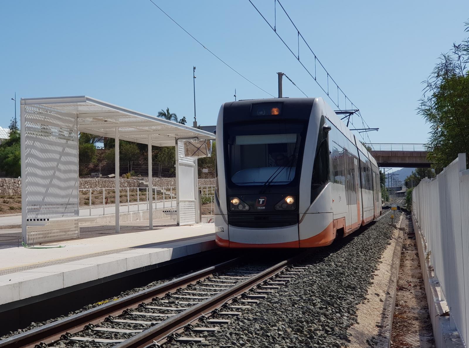 El nuevo apeadero Benidorm Intermodal del TRAM d Alacant entrará en